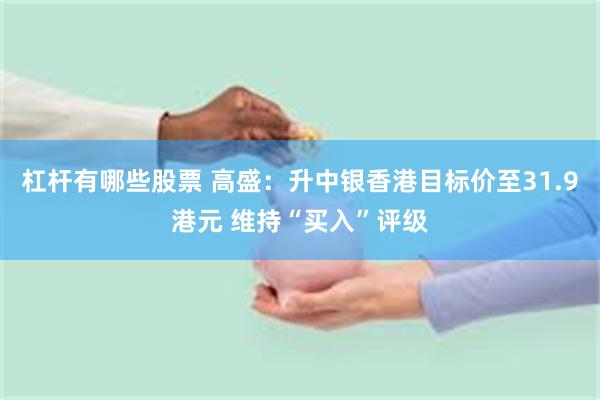 杠杆有哪些股票 高盛：升中银香港目标价至31.9港元 维持“买入”评级
