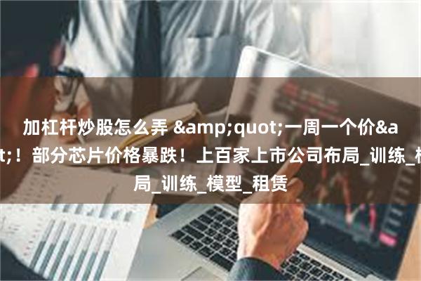 加杠杆炒股怎么弄 &quot;一周一个价&quot;！部分芯片价格暴跌！上百家上市公司布局_训练_模型_租赁